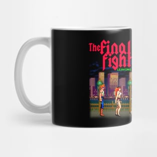 The Final Fighters: Leaving Metro City (parody video game design) Mug